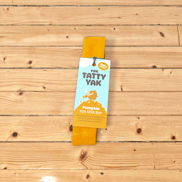 The Tatty Yak - Pumpkin Yak Chew (Large)