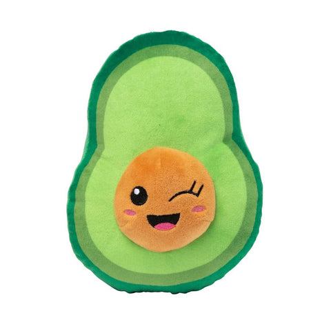 Fuzzyard Winky Avocado Plush Dog Toy