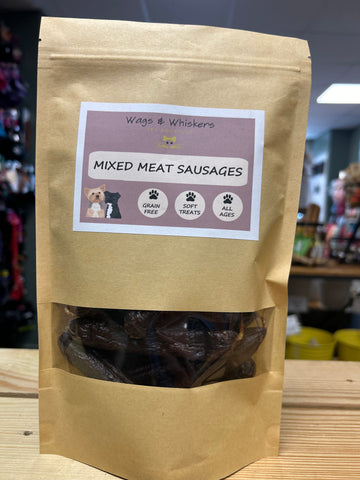 Wags & Whiskers Mixed Meat Sausages