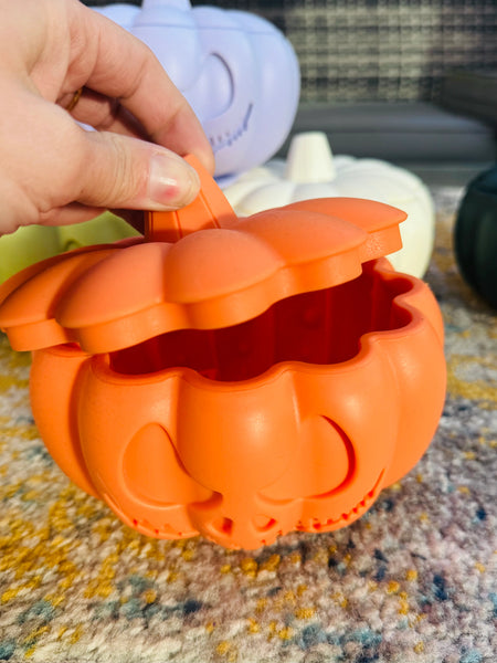 Snuffles Pumpkin Enrichment Slow Feeder Bowl
