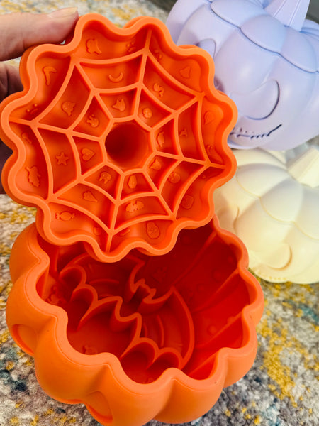 Snuffles Pumpkin Enrichment Slow Feeder Bowl
