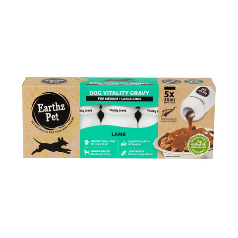 Earthz Pet Vitality Lamb - Pet Food Topper Gravy