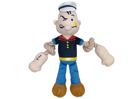 Multipet Popeye with Rope Arms Toy 12”