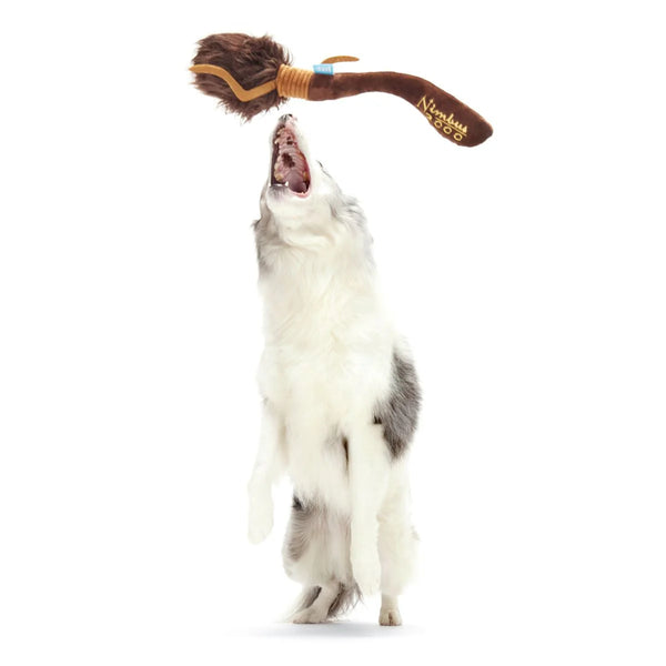 BARK - Nimbus 2000™ Broomstick Plush Fetch Dog Toy