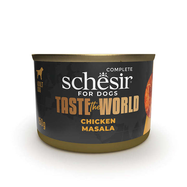 Schesir Taste The World Chicken Masala Adult Dog Food