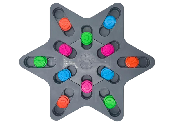 Multipet Pup Puzzle - Star Treat Toy
