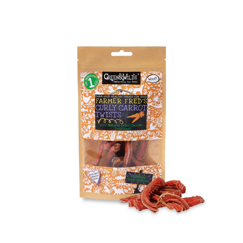 Green & Wilds Curly Carrot Treats