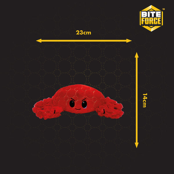 Bite Force Built w. Kevlar Tough Plush - Crab