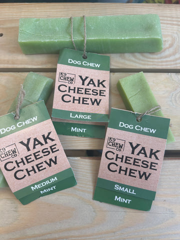 K9 Chew Company - Mint Flavoured Yak Chew
