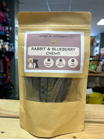 Wags & Whiskers Rabbit & Blueberry Chews