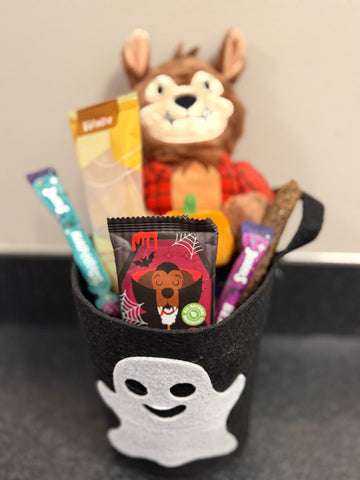 Wags & Whiskers Halloween Dog Boo Basket