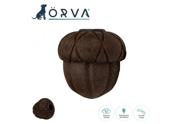 Orva Acorn Treat Dispensing Toy
