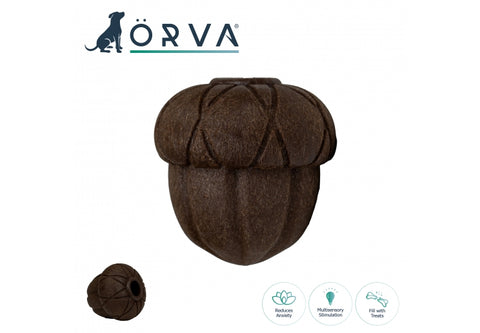 Orva Acorn Treat Dispensing Toy