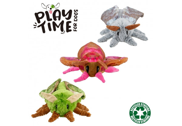 Ancol Cuddly Fluffy Moth Toy
