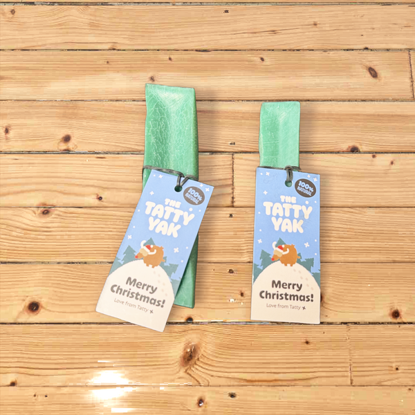 The Tatty Yak - Limited Edition Christmas Double Cooked Mint Yak Chew (2 Sizes)