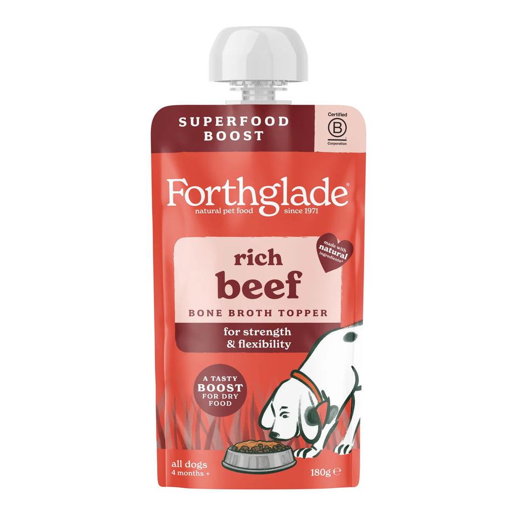 Forthglade Bone Broth Topper - Succulent Beef