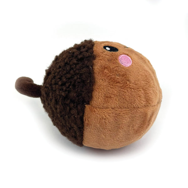 HappyPet Woodland Acorn Squeaker Ball Toy