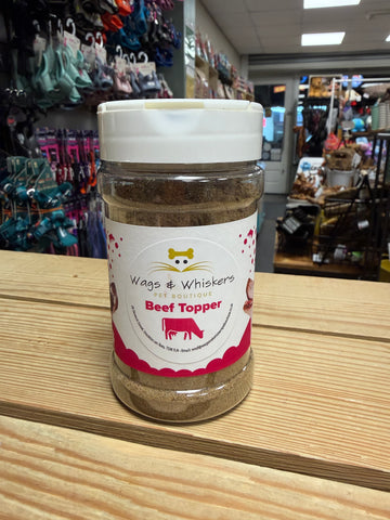 Wags & Whiskers Beef Meal Topper