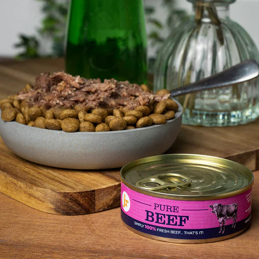 JR Pet Pure Beef Topper & Mixers 80g