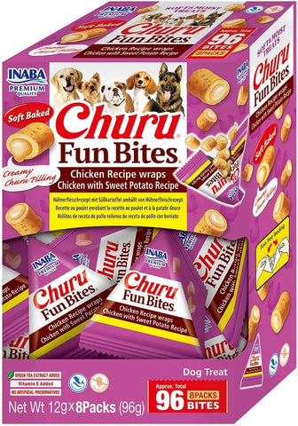 Churu Fun Bites - Chicken Recipe wraps Chicken with Sweet Potato Recipe