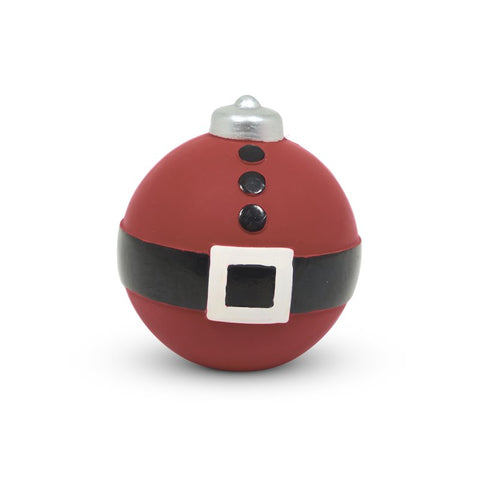 PetFace Claus The Latex Christmas Bauble Dog Toy