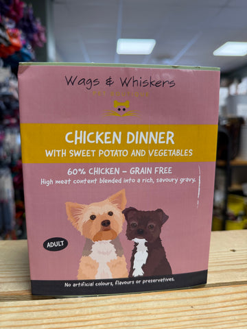 Wags & Whiskers Chicken & Sweet Potato with Vegetables (Wet Tray)