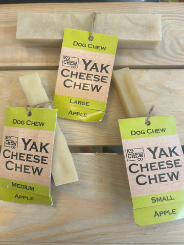 K9 Chew Company - Apple Flavoured Yak Chew