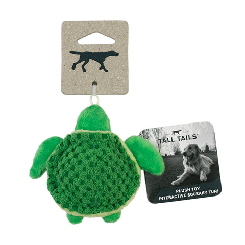 Tall Tails Baby Turtle Dog Toy
