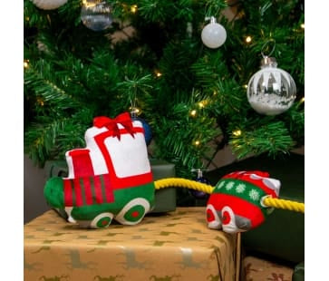 Ancol Christmas Express Dog Toy