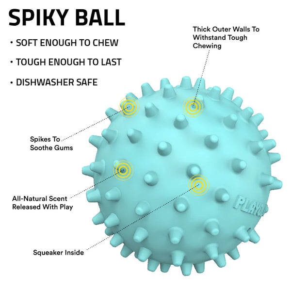 Playology Spiky Ball - Peanut Butter Scented