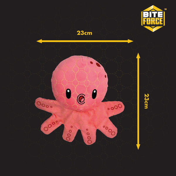 Bite Force Built w. Kevlar Tough Plush - Octopus