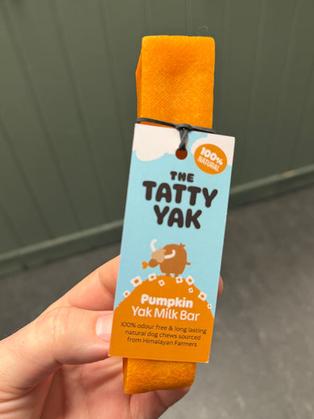The Tatty Yak - Pumpkin Yak Chew (Large)