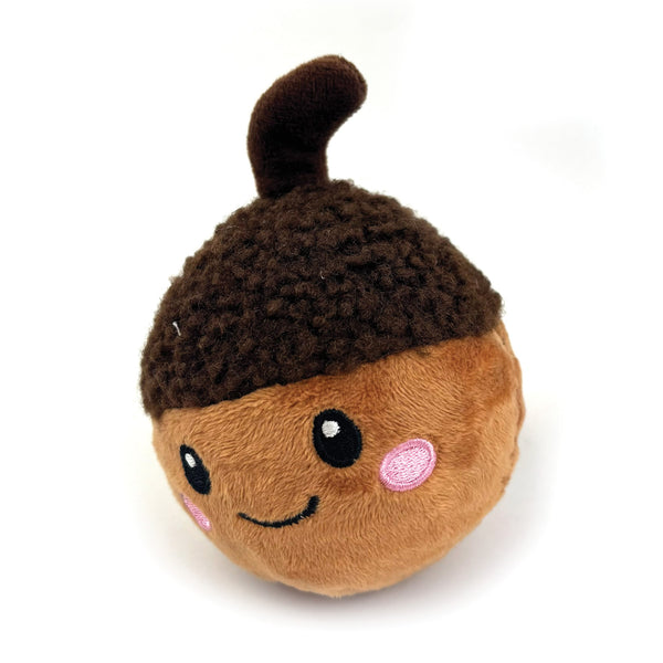 HappyPet Woodland Acorn Squeaker Ball Toy