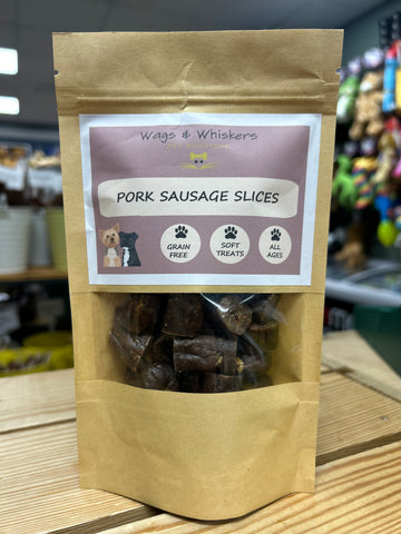 Wags & Whiskers Pork Sausage Slices