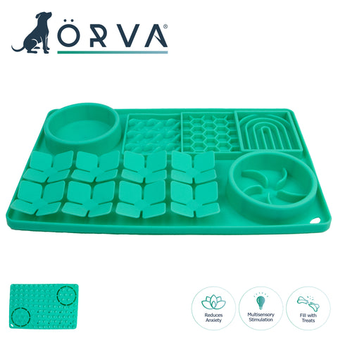 Orva Large Suction Cup Slow Feeder Station