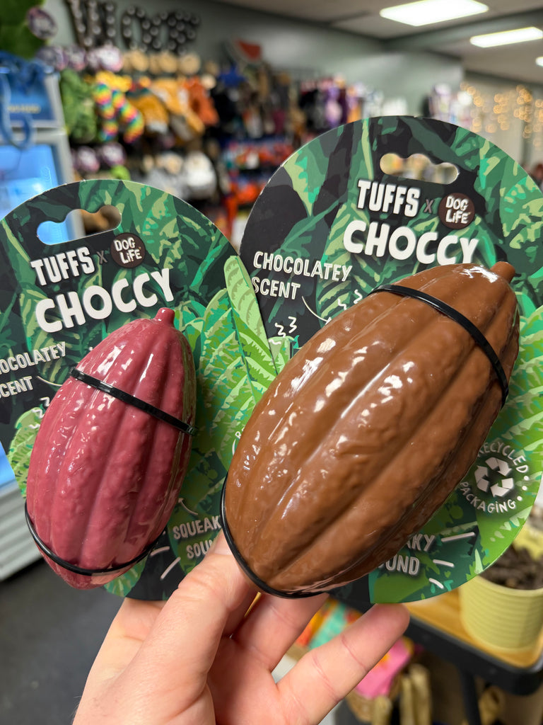Doglife Tuffs Chocco Chocolate Scented Toy
