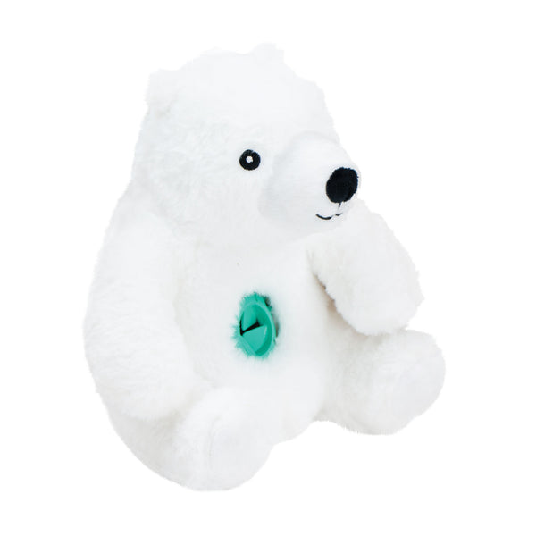 Orva Polar Bear Treat Tummy Toy