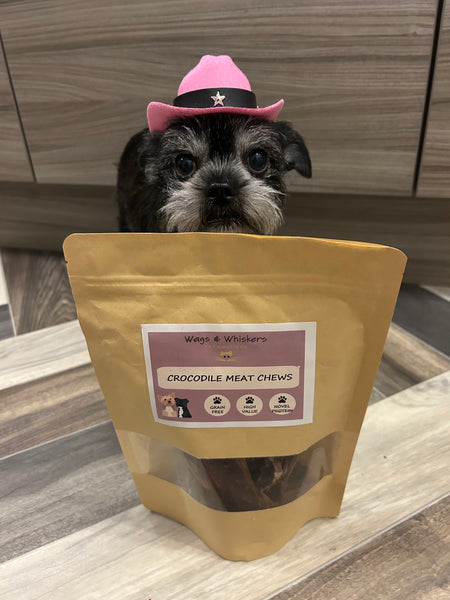 Wags & Whiskers Crocodile Meat Chews