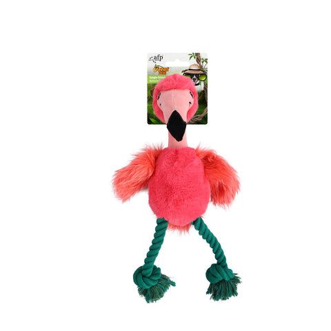 All For Paws Safari Jungle Flamingo Toy