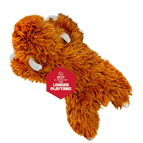 Playology Plush Highland Cow Toy - Beef Scented