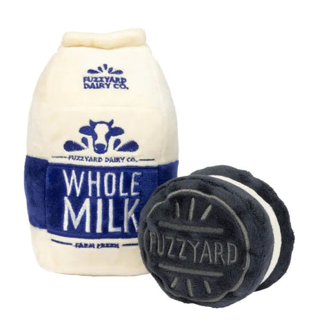 Fuzzyard Milk & Cookies 2pk Dog Toy