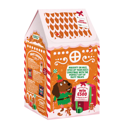 Denzel's Christmas Gingerbread House Treat Box