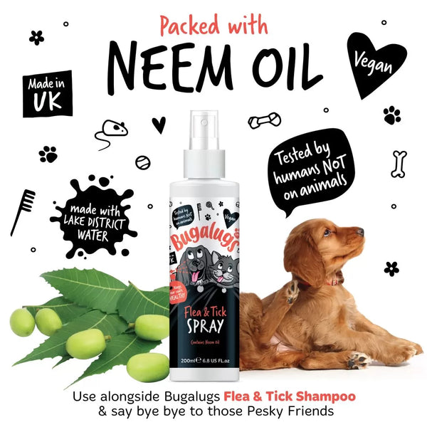 Bugalugs Flea & Tick Spray