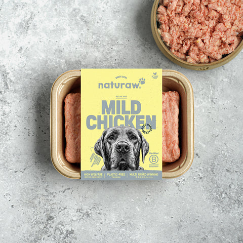 Naturaw Mild Free Range Chicken 80/10/10 500g