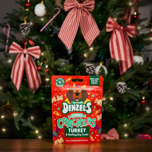 Denzel's Turkey & Stuffing Crimbo Cracker Dog Treats