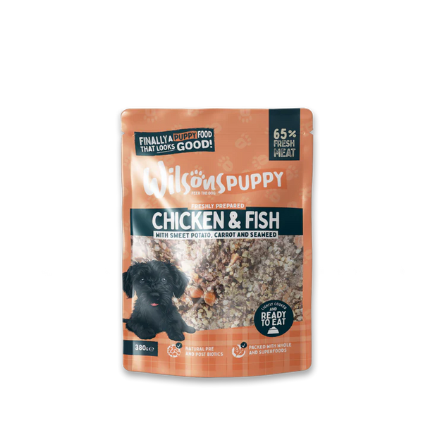 Wilsons Pet Food - Puppy Chicken & Fish Fresh Dog Food