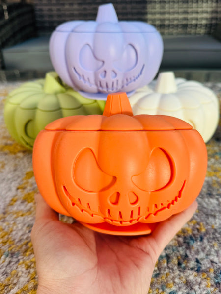 Snuffles Pumpkin Enrichment Slow Feeder Bowl