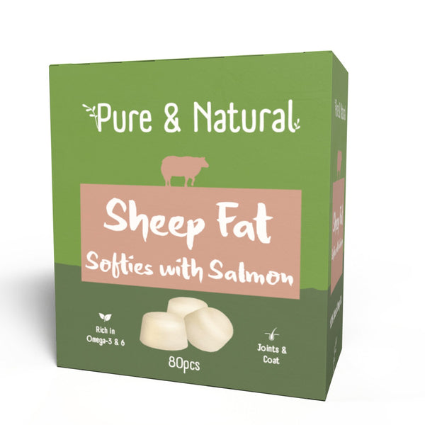 Pure & Natural Sheep Fat Softies Salmon