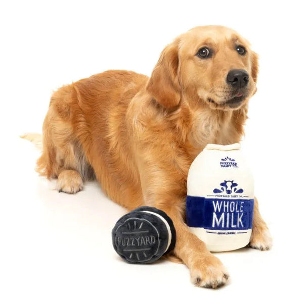 Fuzzyard Milk & Cookies 2pk Dog Toy