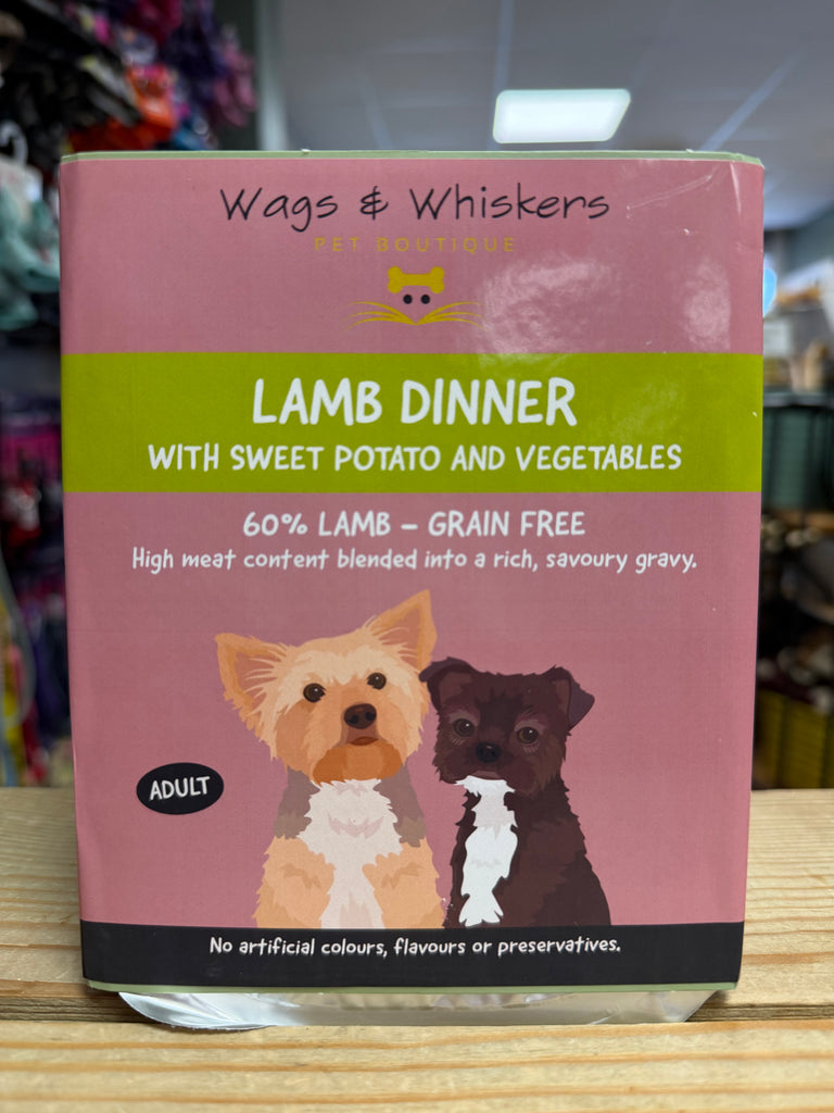 Wags & Whiskers Lamb & Sweet Potato with Vegetables (Wet Tray)